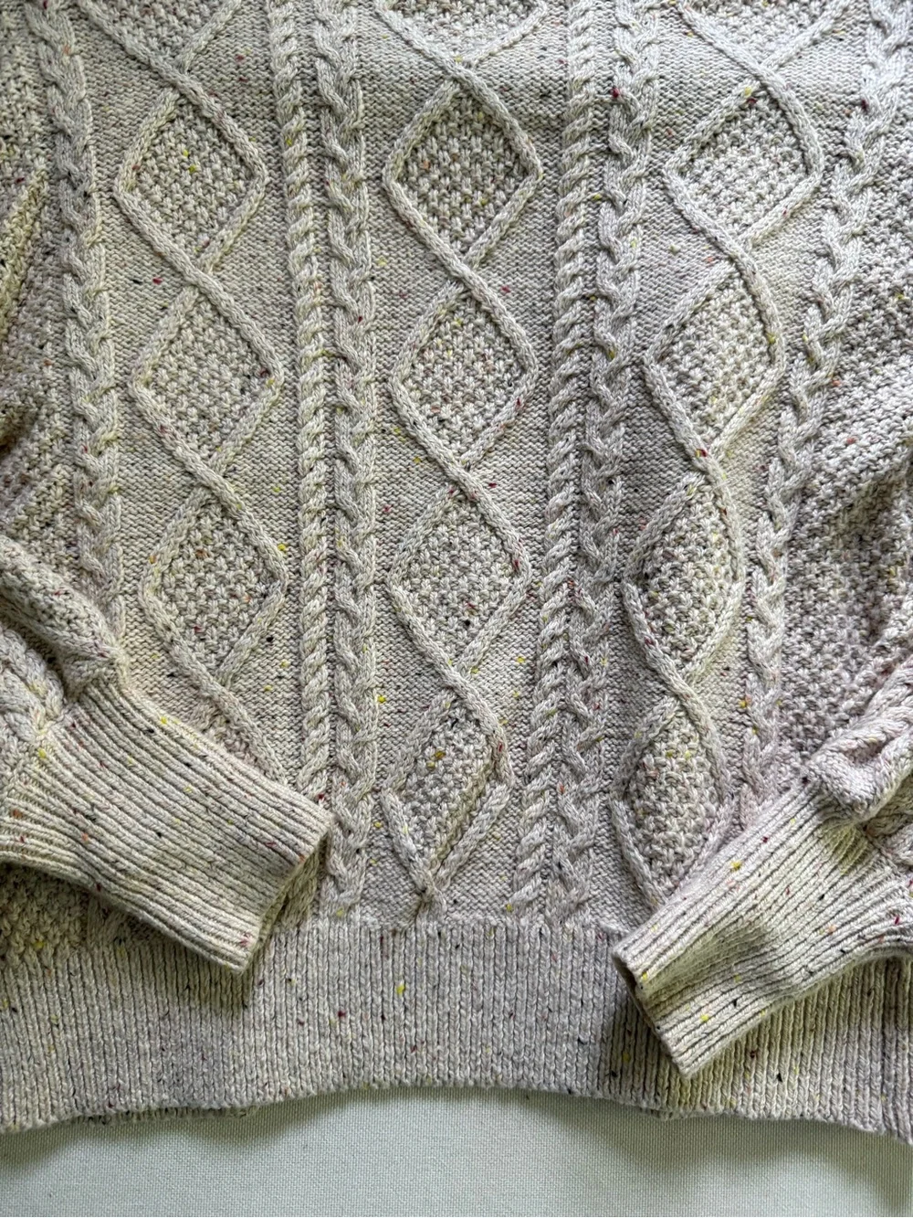 NWOT LOFT Cable-Knit Open Cardigan Sweater